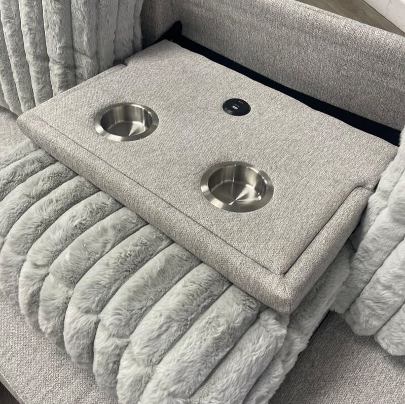img-6651.jpeg NEYMAR Gray - Reversible Sectional