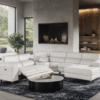MILANO PEARL - 6PC Power Reclining Sectional