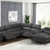 MILANO GRAY- 6PC Power Reclining Sectional