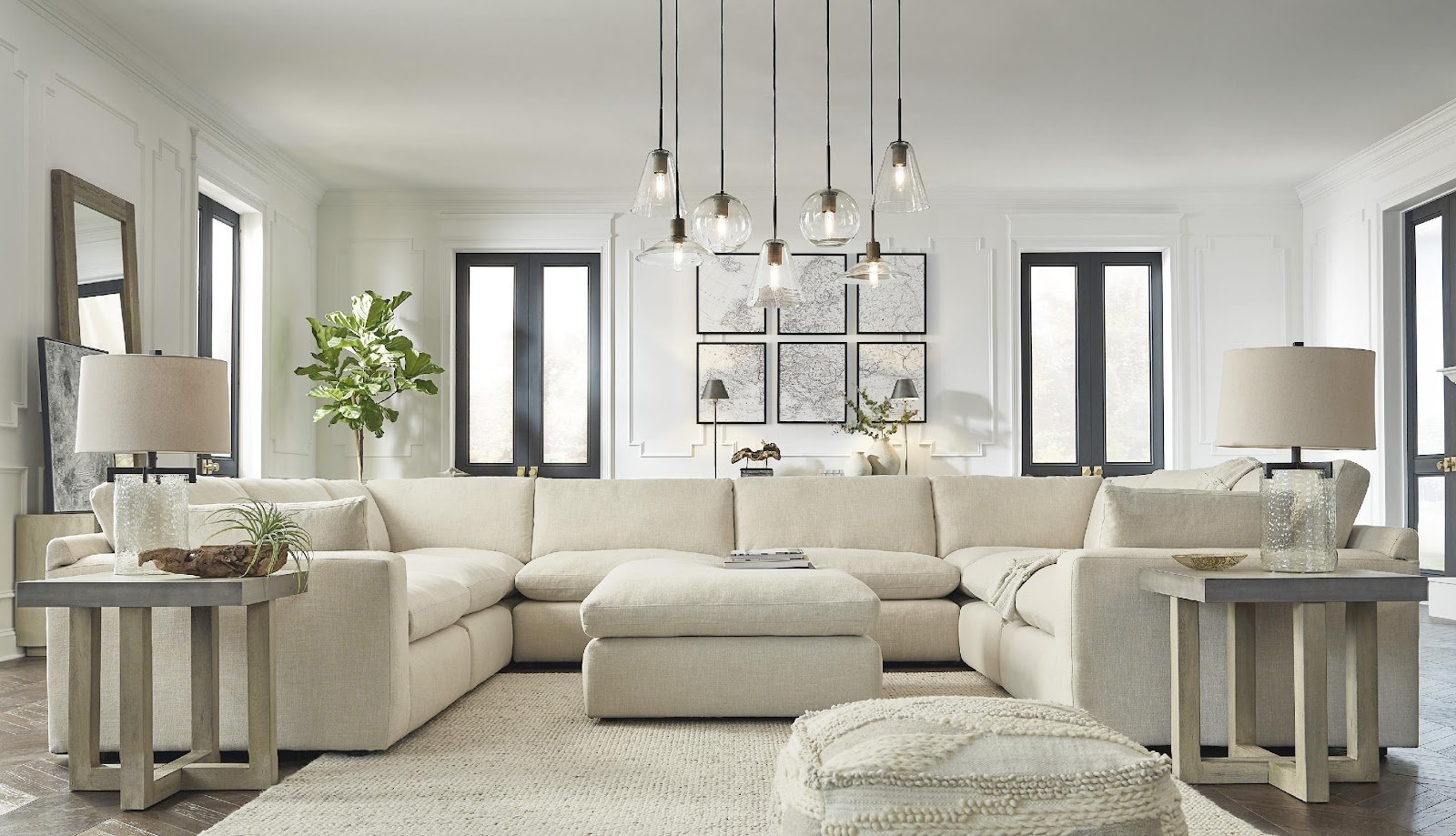 ELYZA SEC WITH OTTOMAN