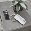 T310-417 Side End Table (USB Ports/Power Outlet)