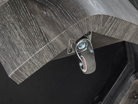 t600-0-caster-detail.jpeg T600-0 - Stacked Cocktail Table